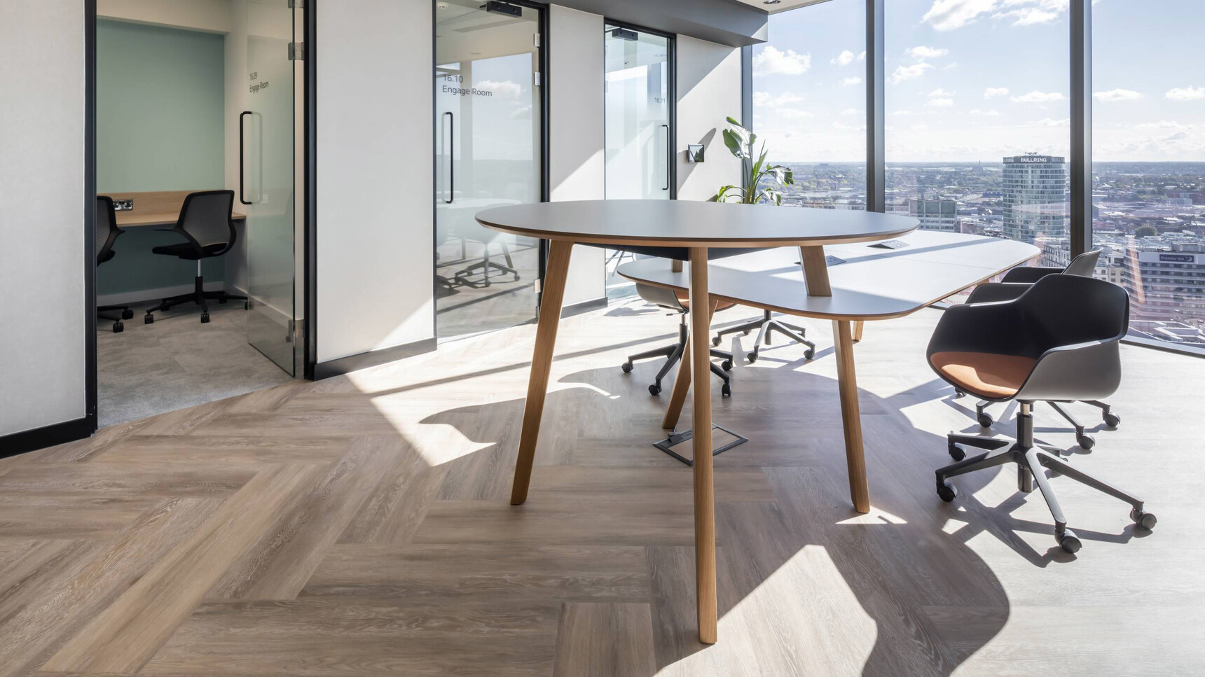 Connection Co. Table Poseur Height Table With Chairs Family Image