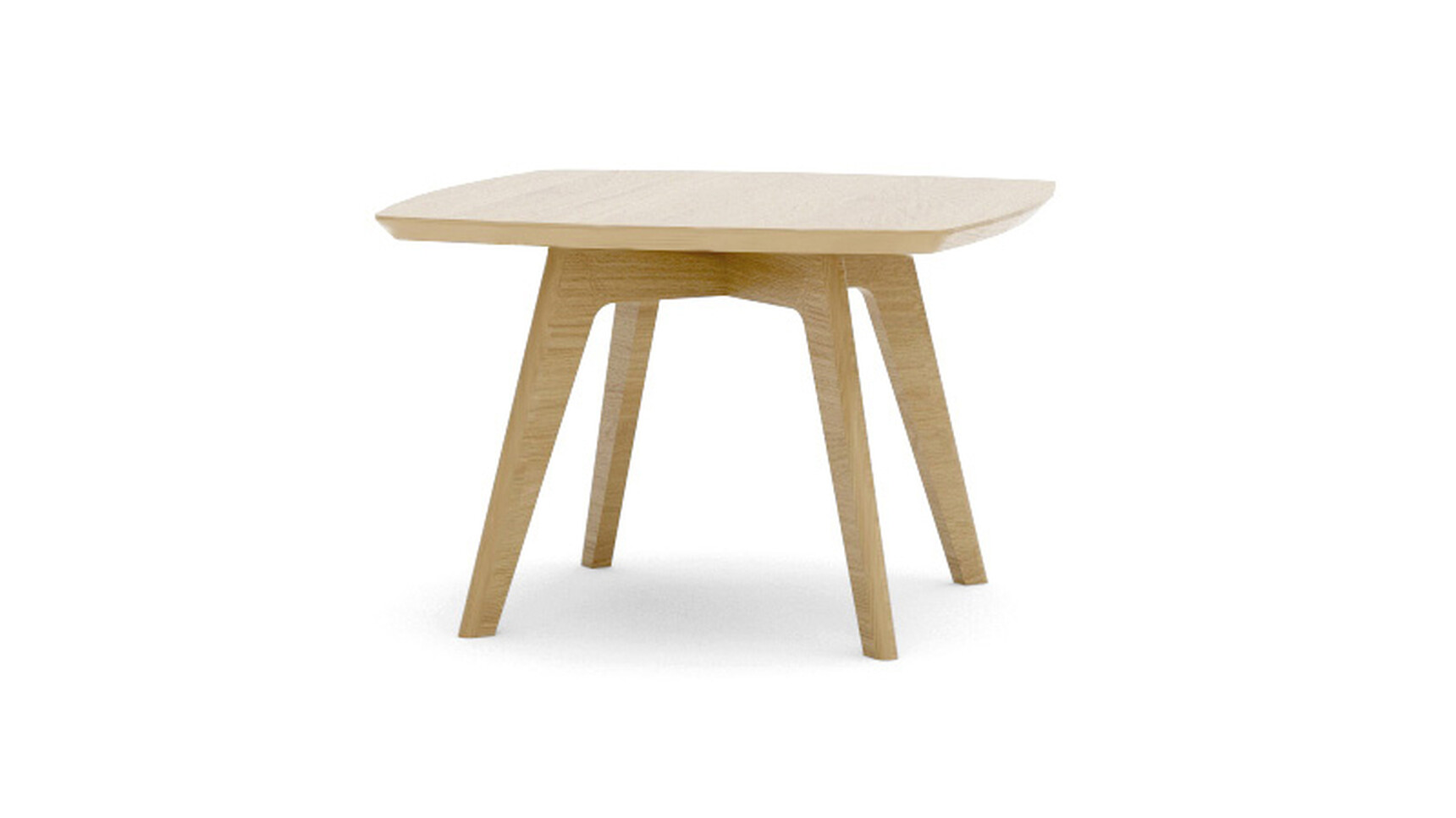 Verco Danny Double Barrelled Coffee Table With Solid Oak Wood Frame Family Image