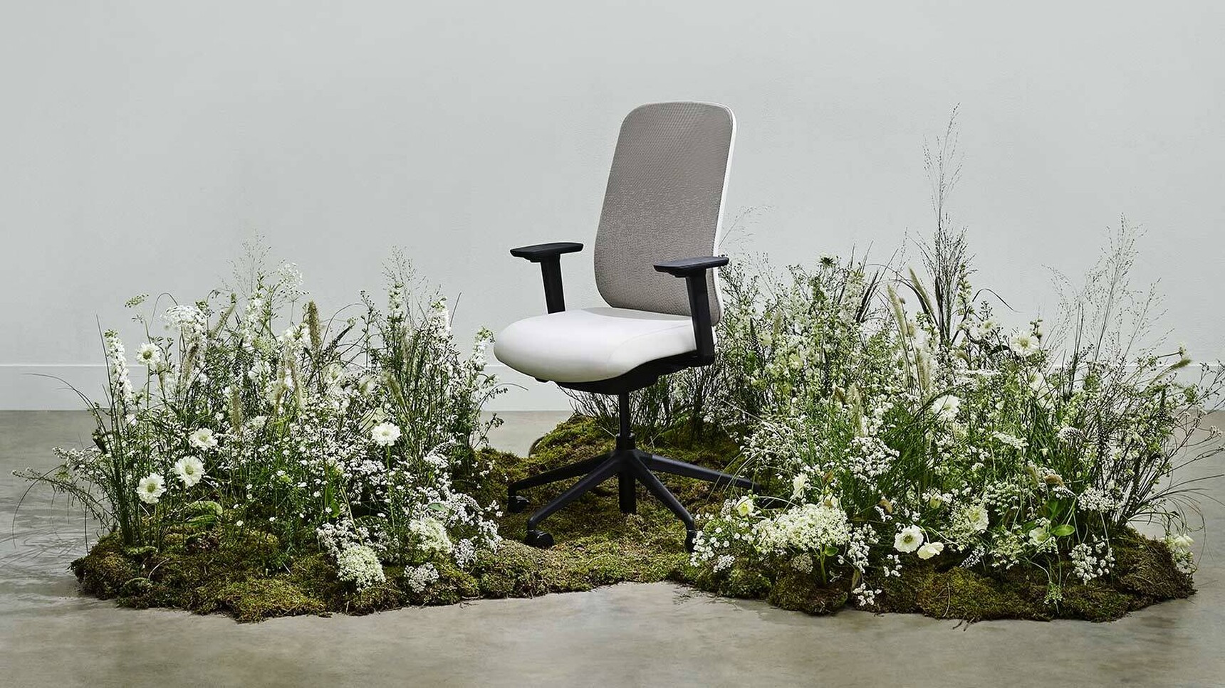 Boss Design Sia Mesh Back Office Chair Fizz Seaqual Knitted Family Image