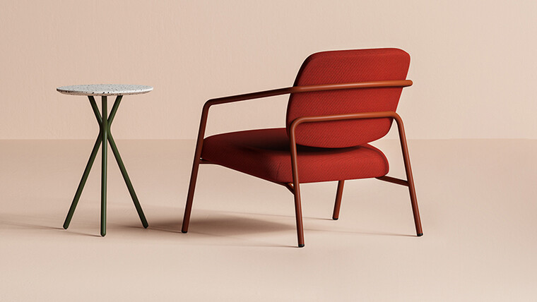 Boss Design Rosa Sol Side Table In Office Setting