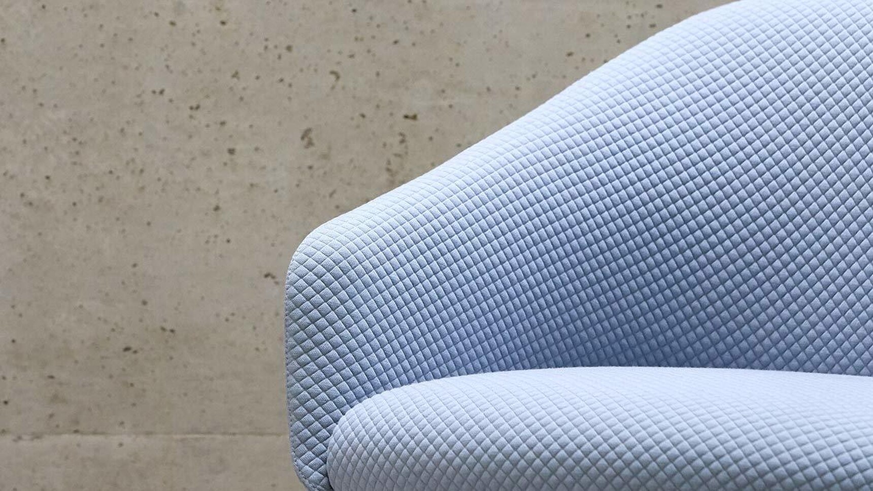 Boss Design Paloma Lounge Blue Upholstery Detail Image