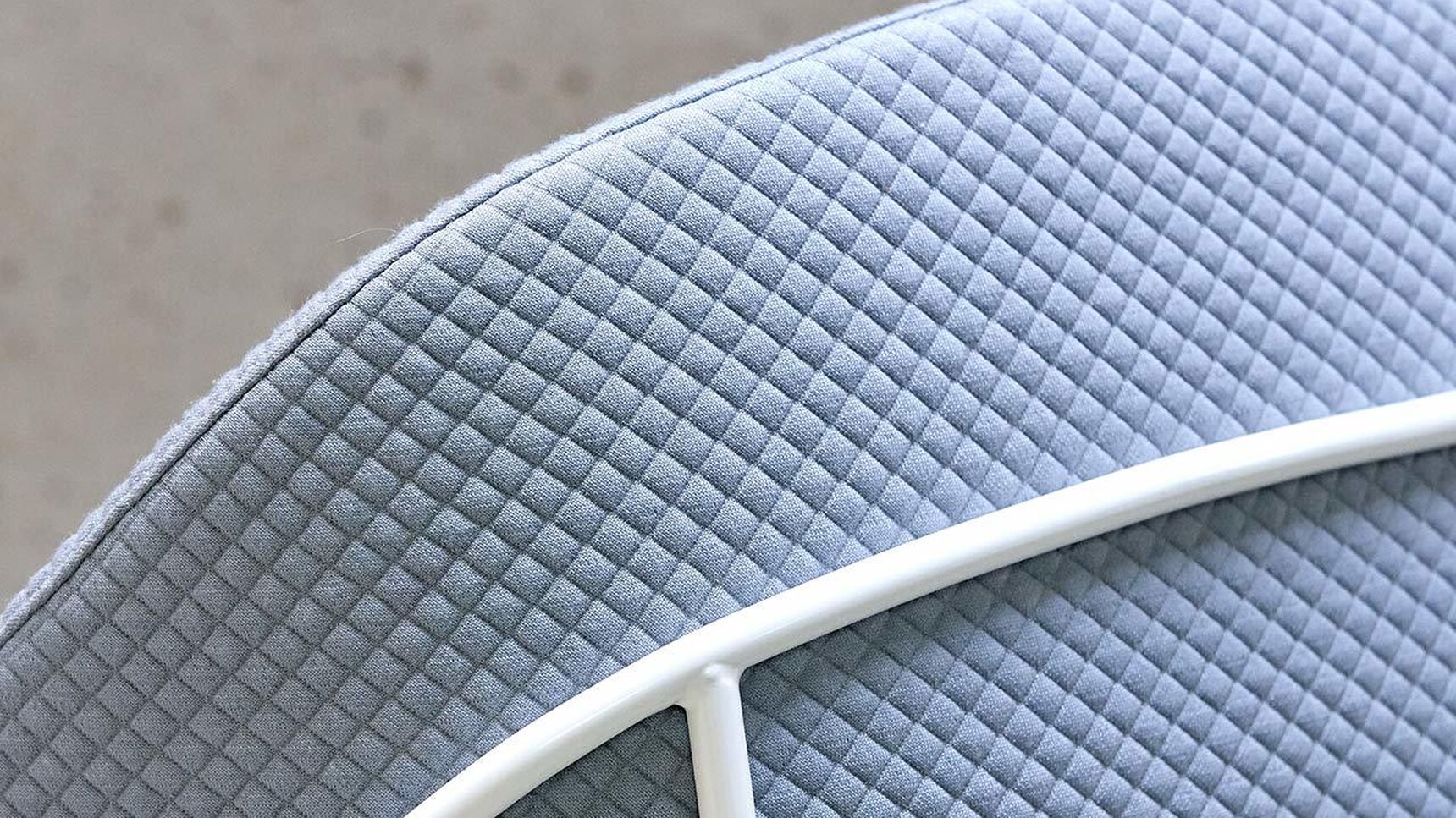 Boss Design Paloma Lounge Blue Upholstery Detail Image Of Back