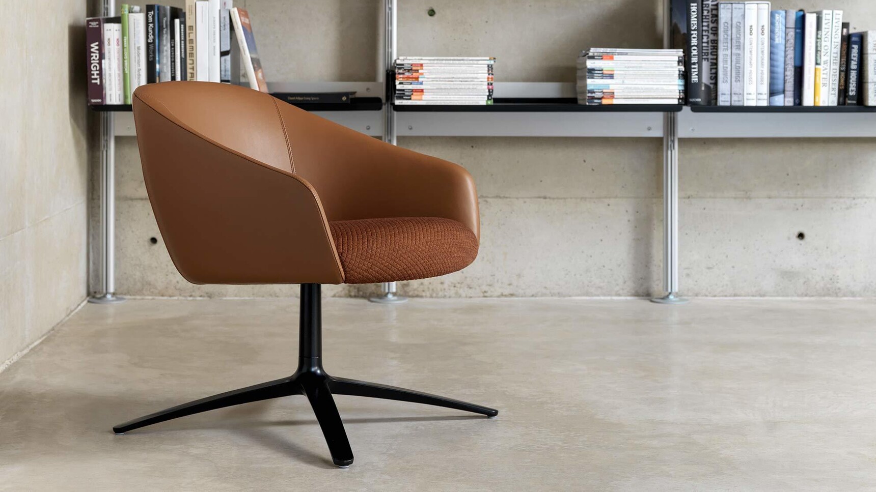 Boss Design Paloma Lounge Chair With Four Star Base Family Image