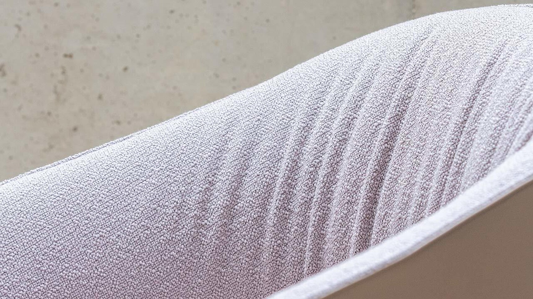 Boss Design Paloma Plush Lounge Chair With Four Star Base Detail Image Of Upholstery