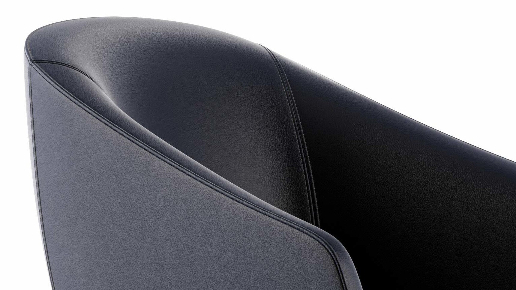 Boss Design Paloma Meeting Chair With Five Star Base On Castors Detail Image