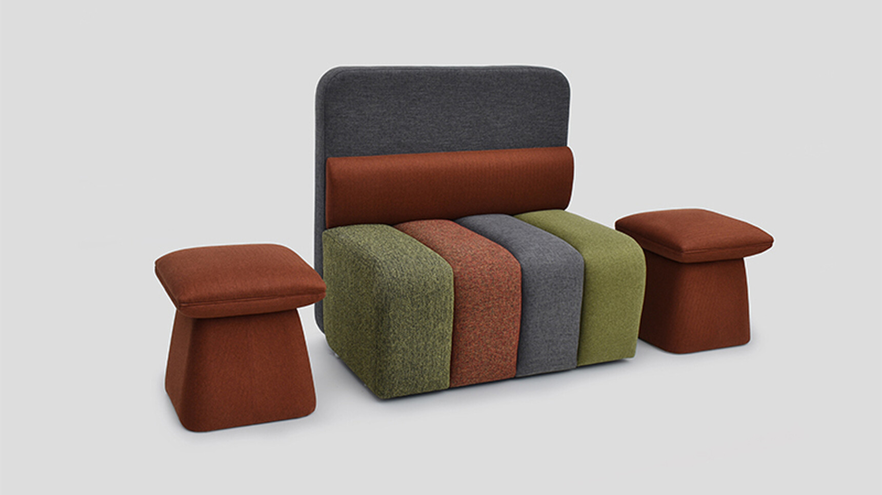 OB&B Scatter Stools In Various Colours Family Image