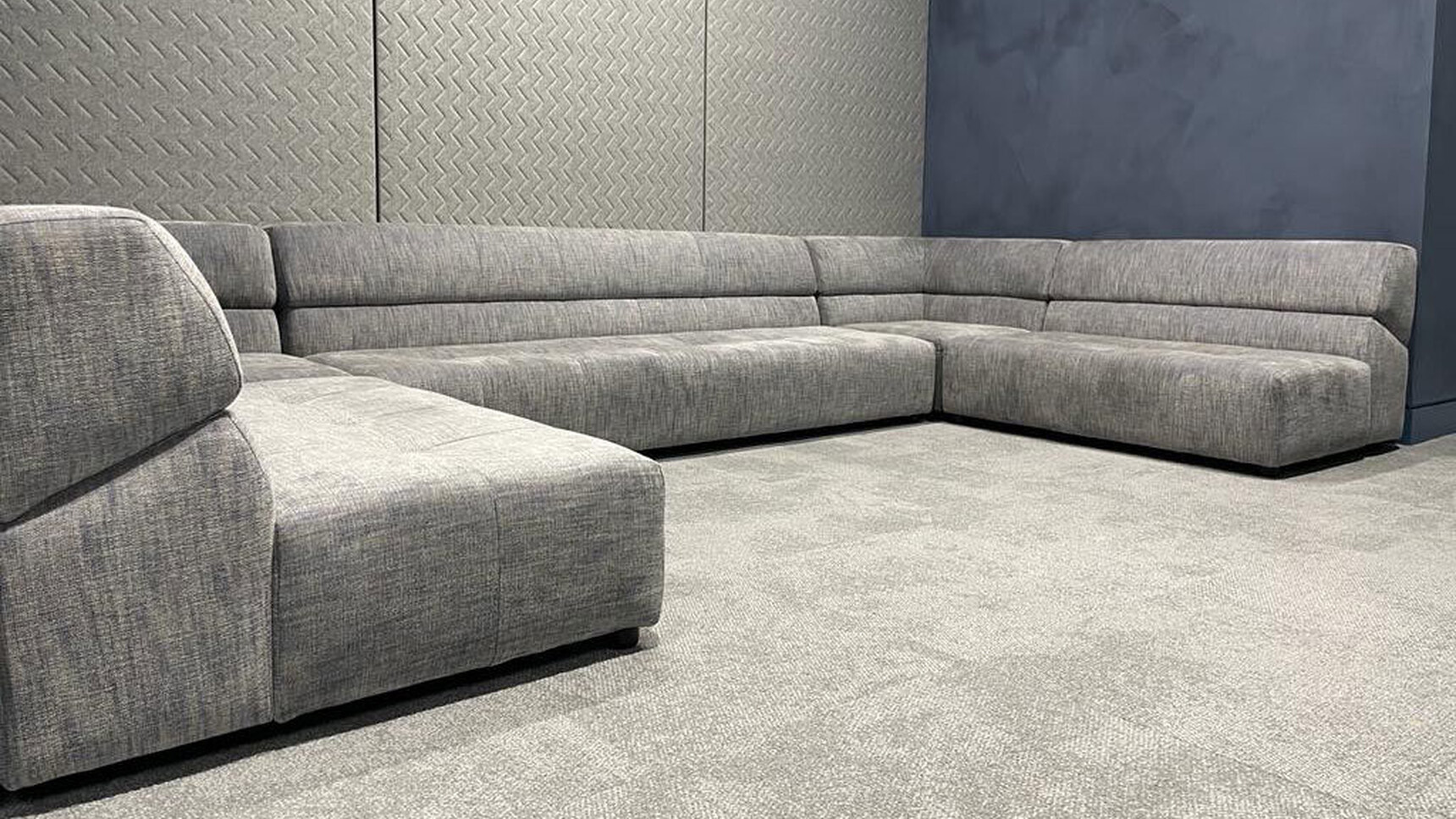 OB&B Snug Modular Sofa In Office Setting