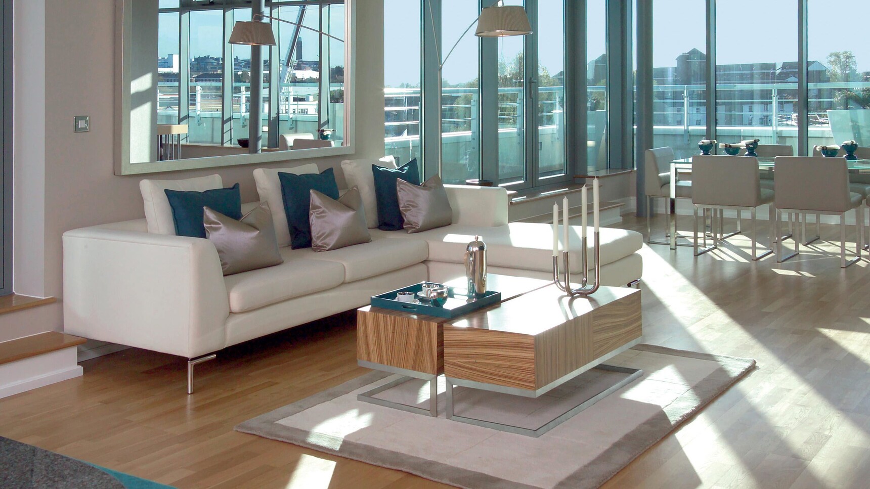 OB&B New Beem Chaise Sofa Family Image