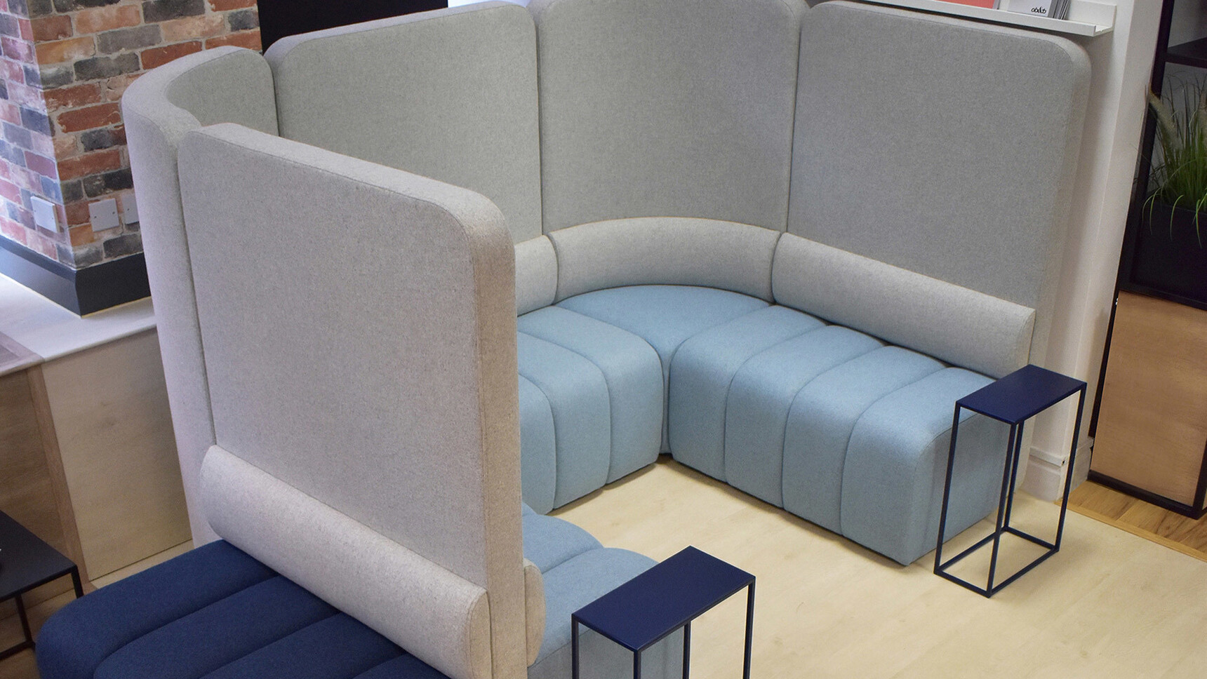 OB&B Bubba Connect Modular Sofa In Office Environment