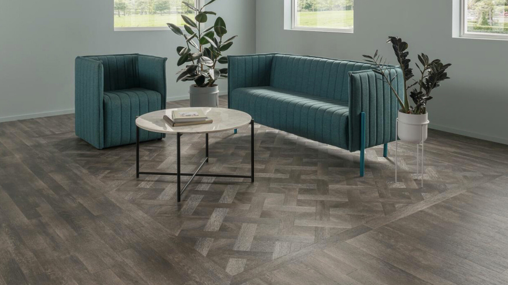 OB&B Radd Sofas In Lounge Setting