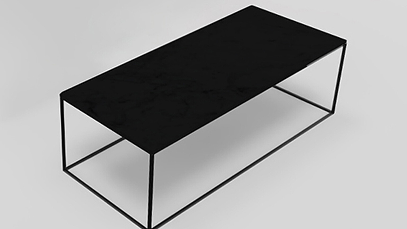 OB&B Linea Rectangular Table Black Family Image