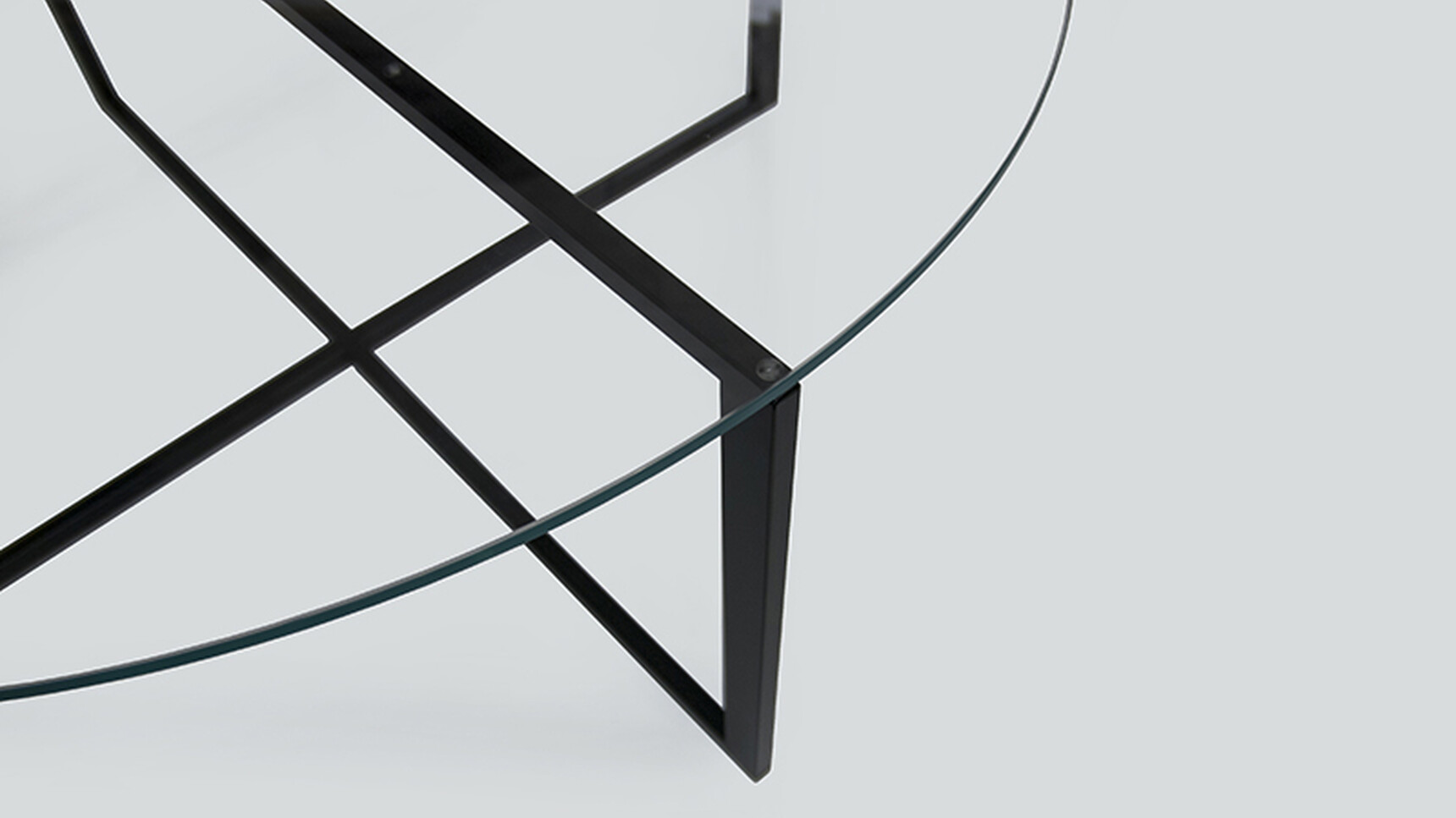 OB&B Criss Cross Slim Table Detail Image
