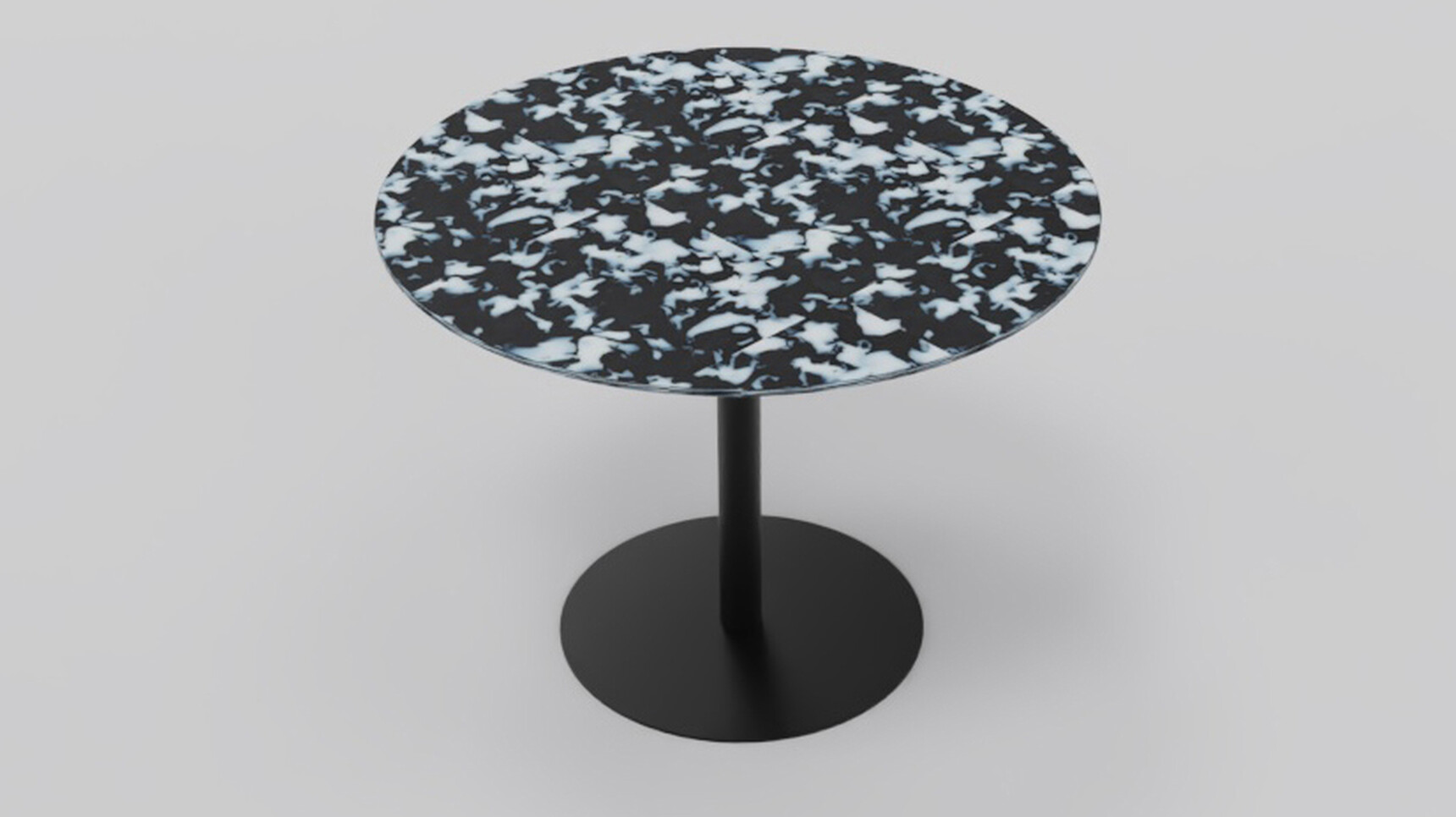 OB&B Club Pedestal Table Orca Smile Plastics Family Image