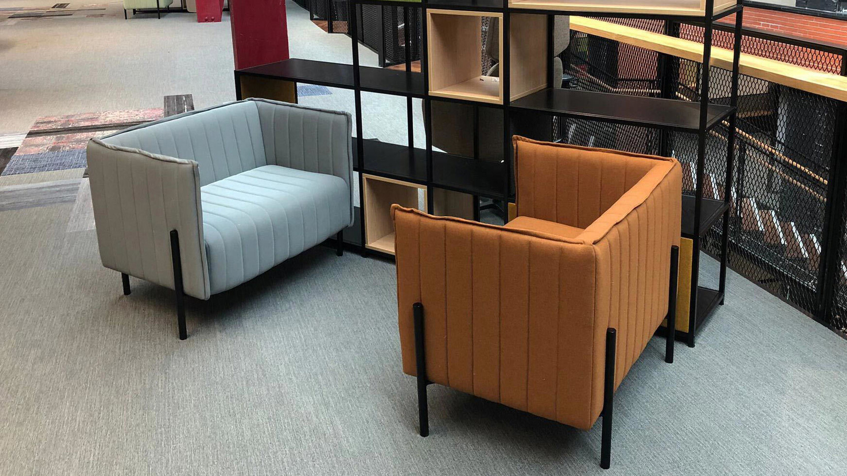 OB&B Radd Lounge Chairs In Office Setting