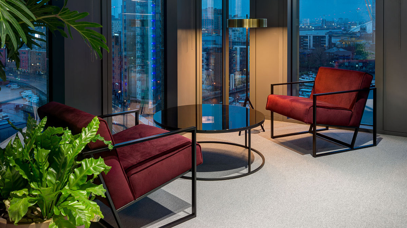 OB&B Audrey Lounge Chairs Family Image