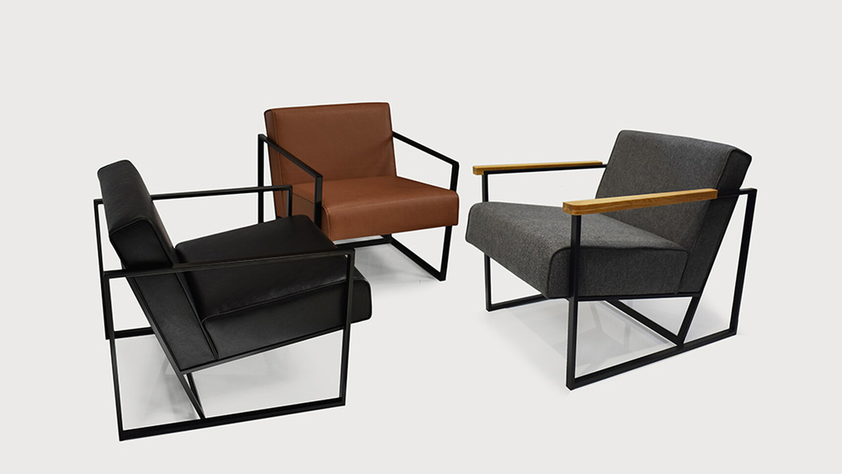 Three OB&B Audrey Chair With Arms Family Image