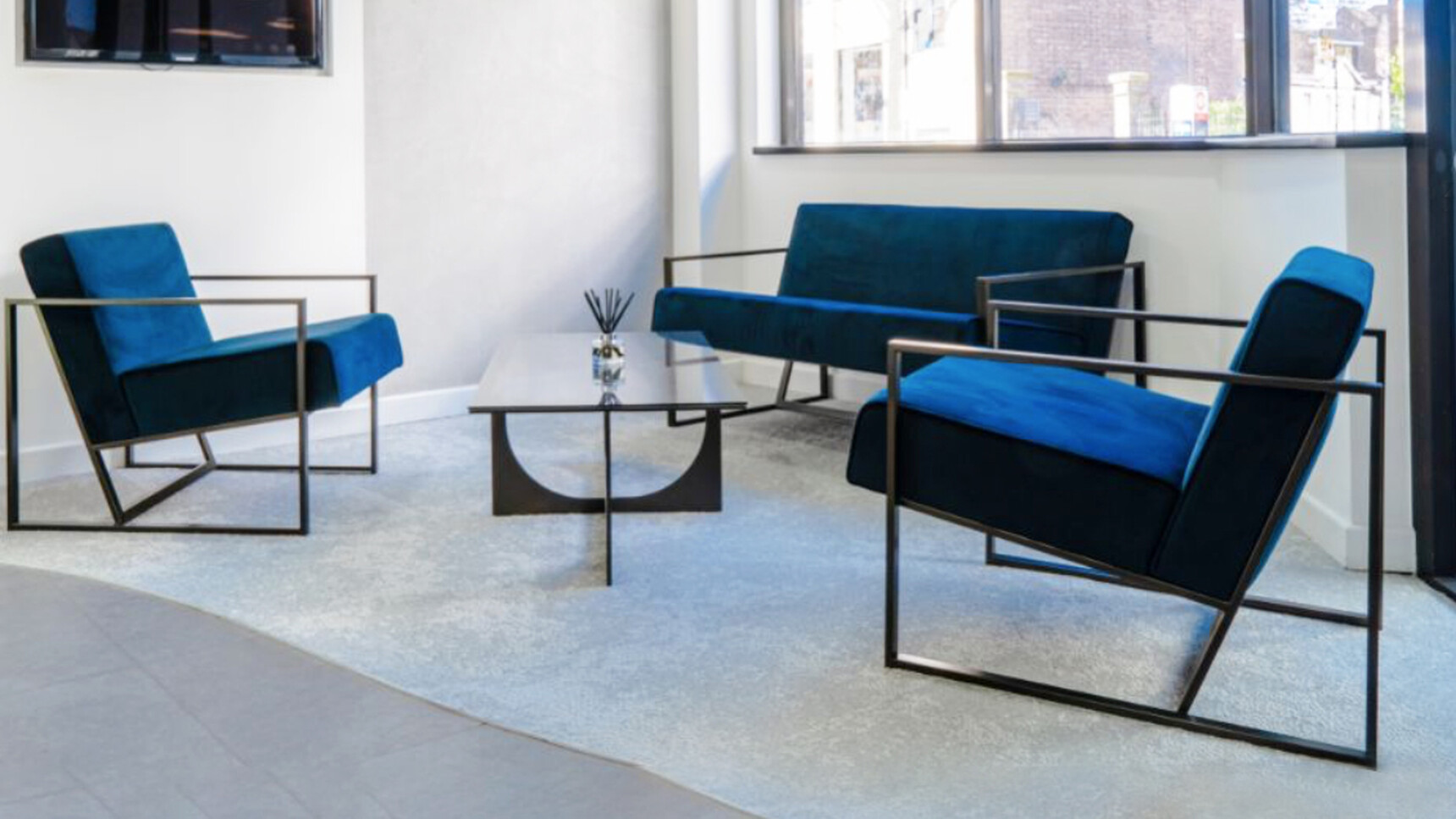 Two OB&B Audrey Group Halo Table At Business Cube Family Image