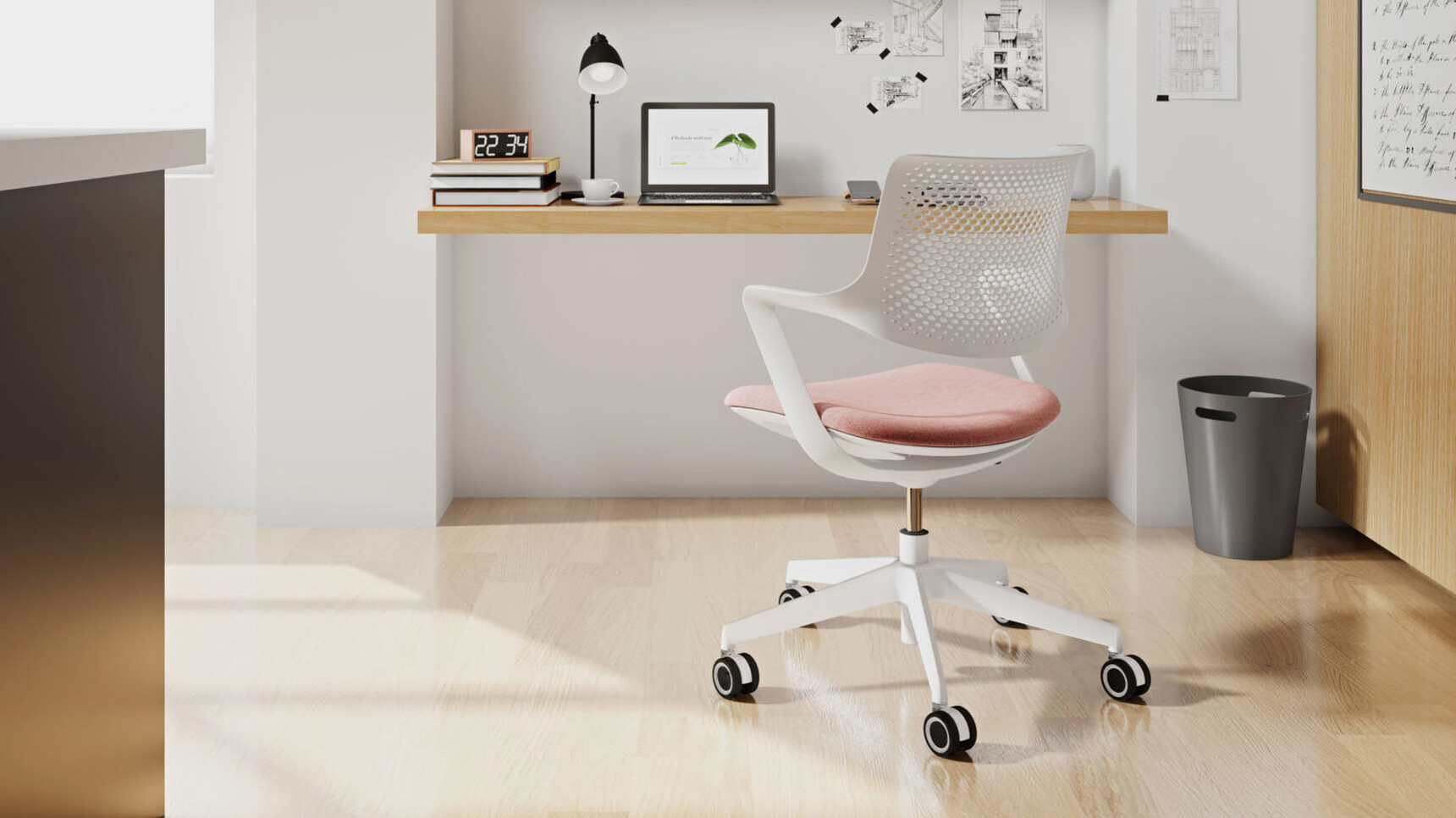 Verco Emma Meeting Chair White Frame Family Image