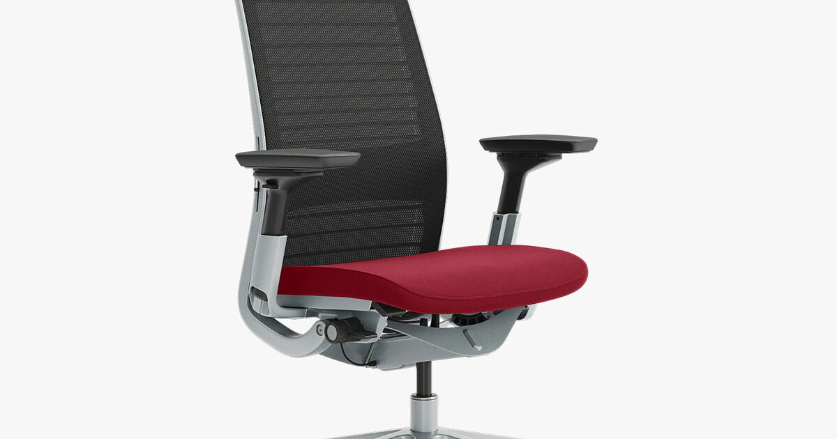 Steelcase Think V2 3D Knit Back Office Chair With Hunts Office