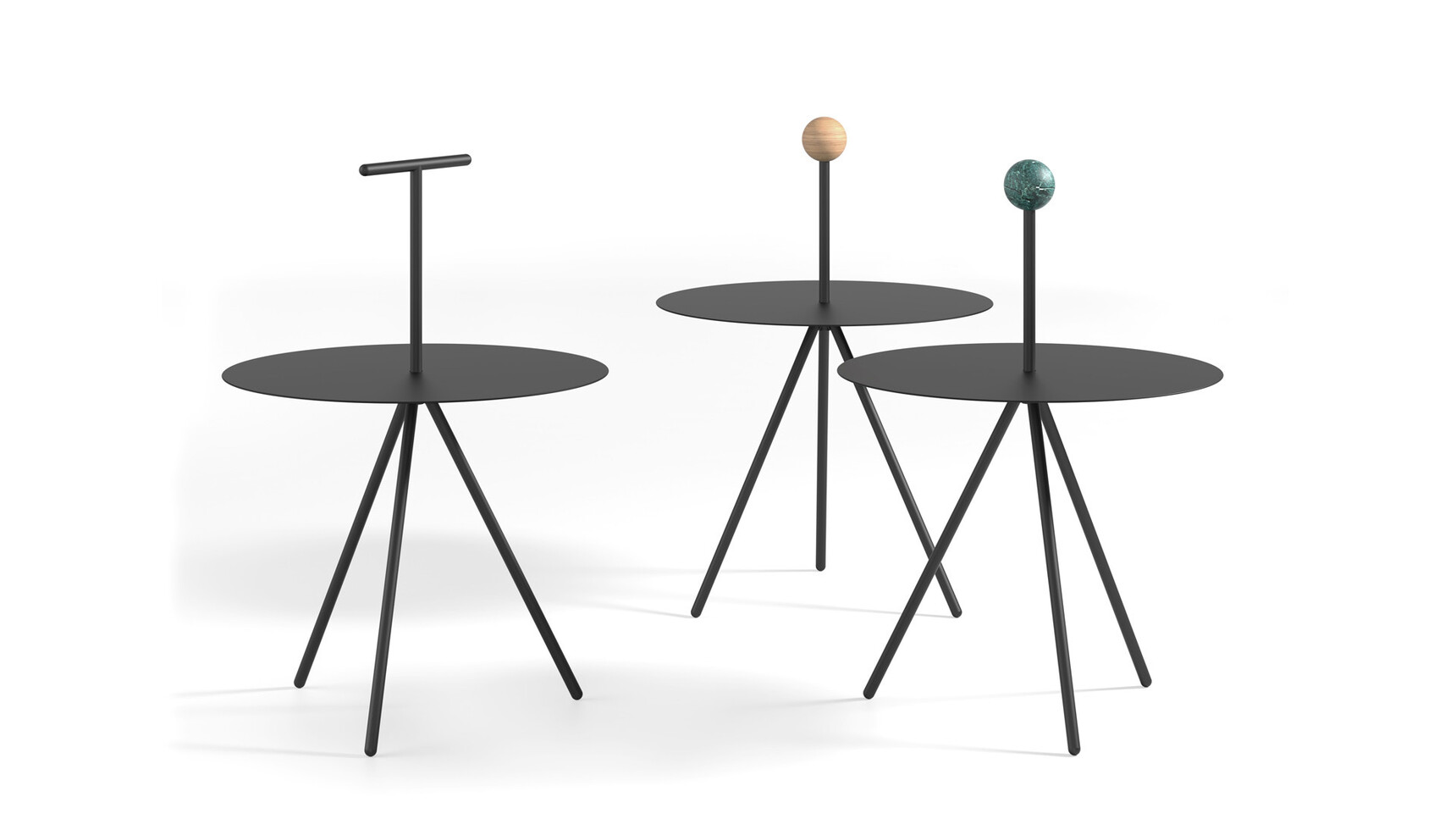 Viccarbe Trino Low Table Group Family Image