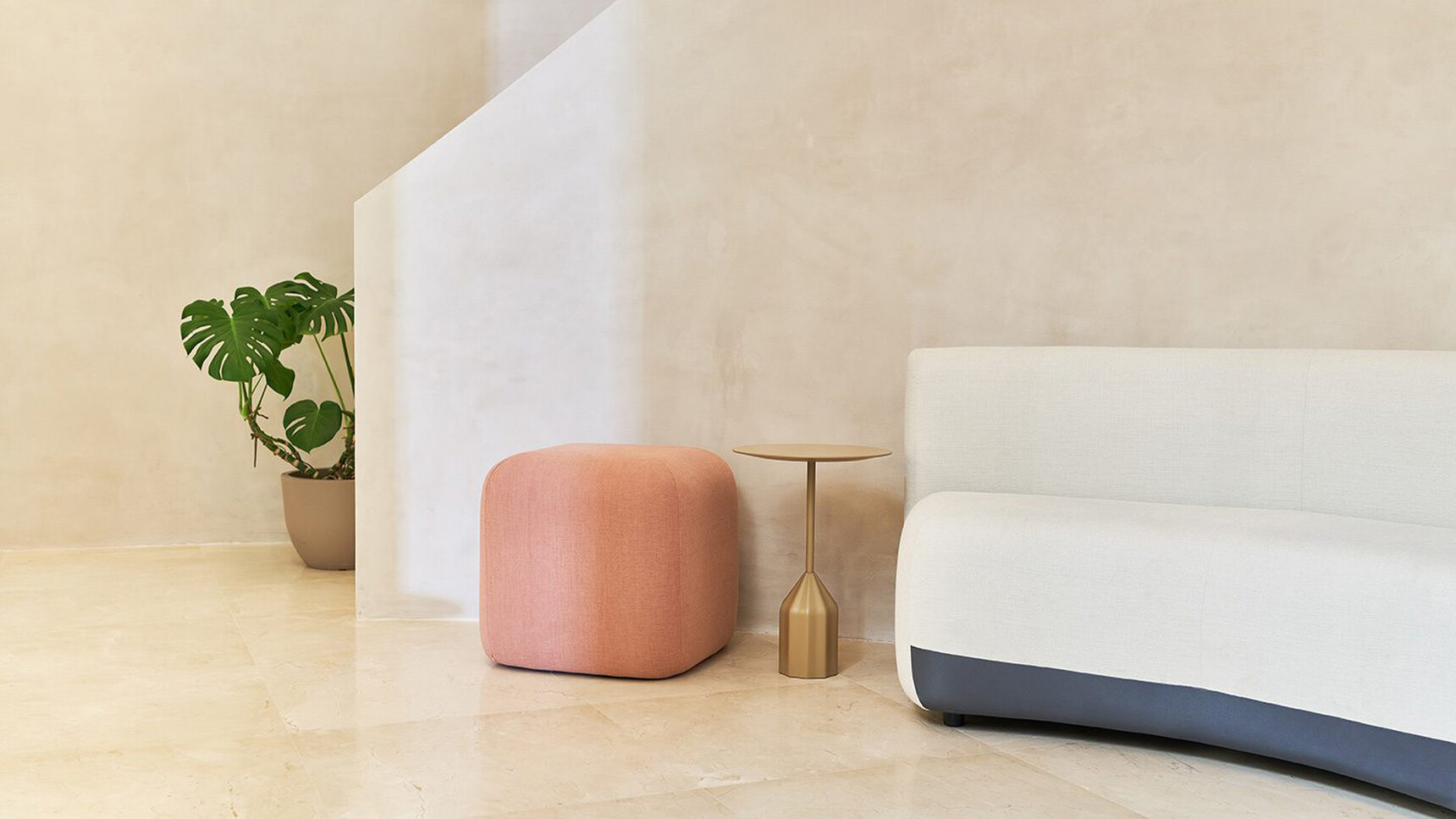 Viccarbe Burin Circular Mini Side Table Family Image