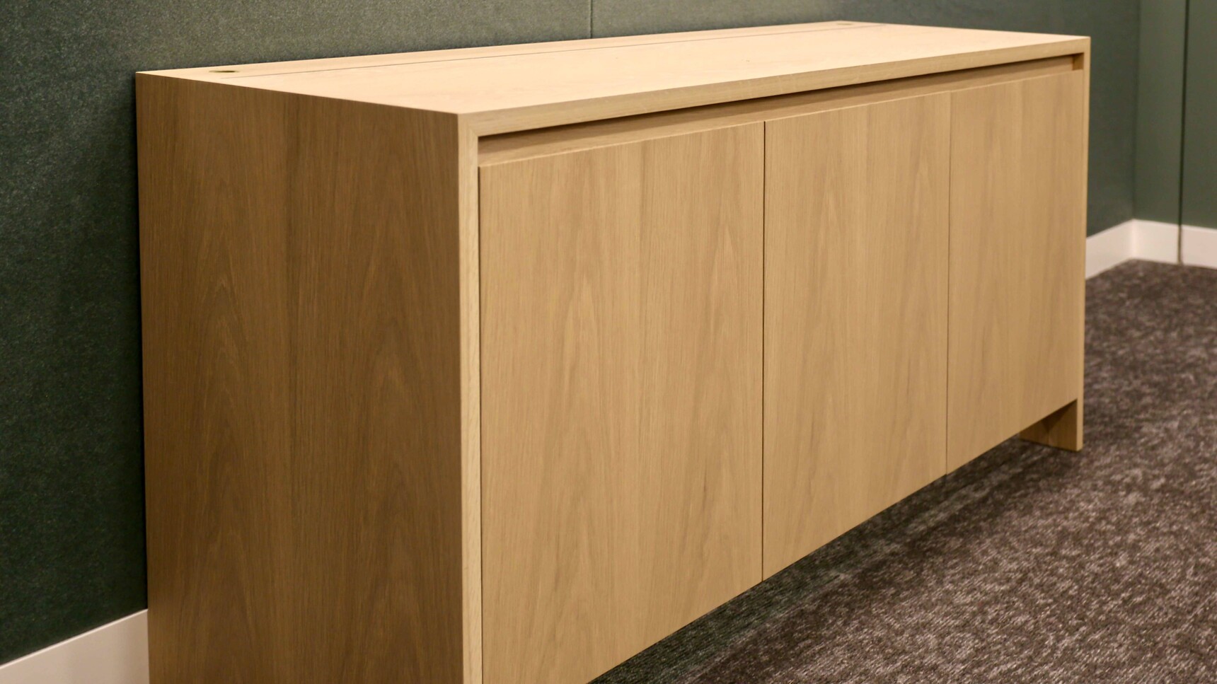 Workbench Loop Credenza Oak Family Image