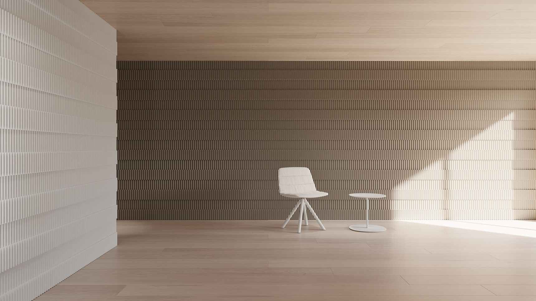 Viccarbe Maarten Lounge Chair White Base Family Image