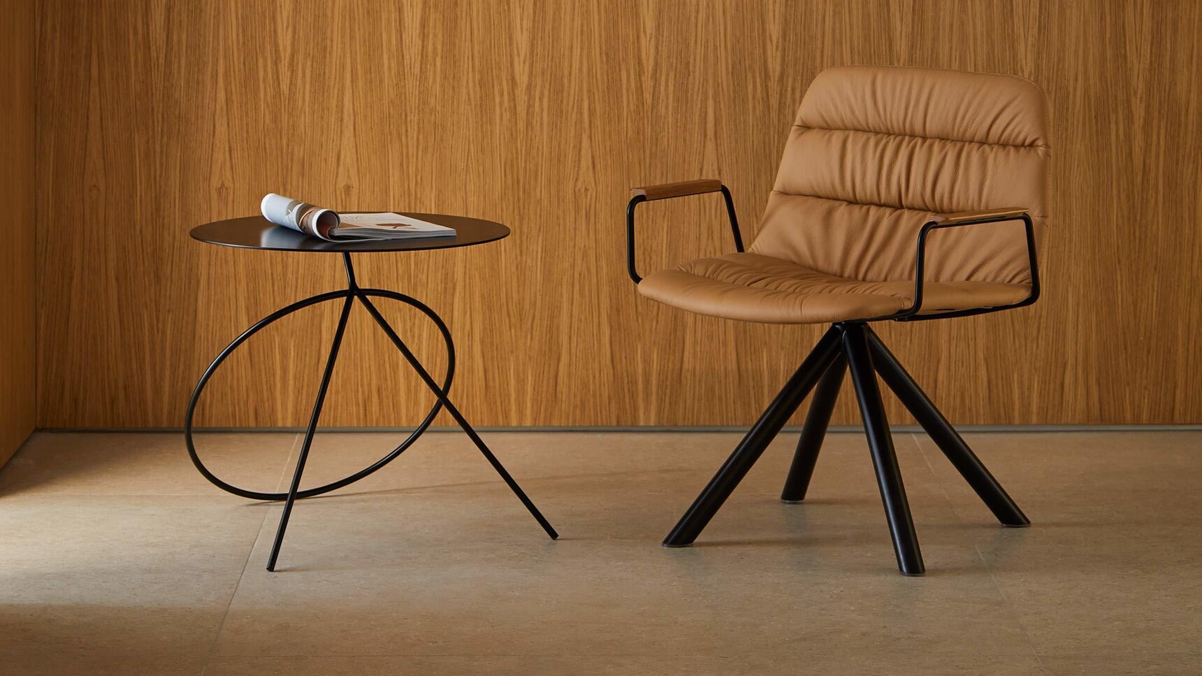 Viccarbe Maarten Lounge Chair With Steel Base Family Image