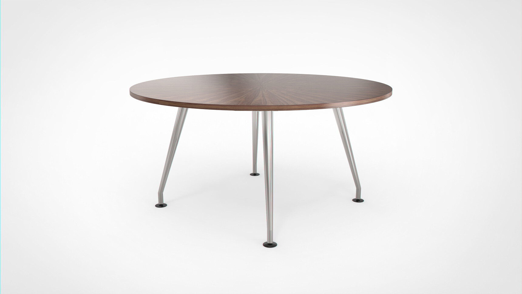 Workbench Eve Round Meeting Table Polished Family Image
