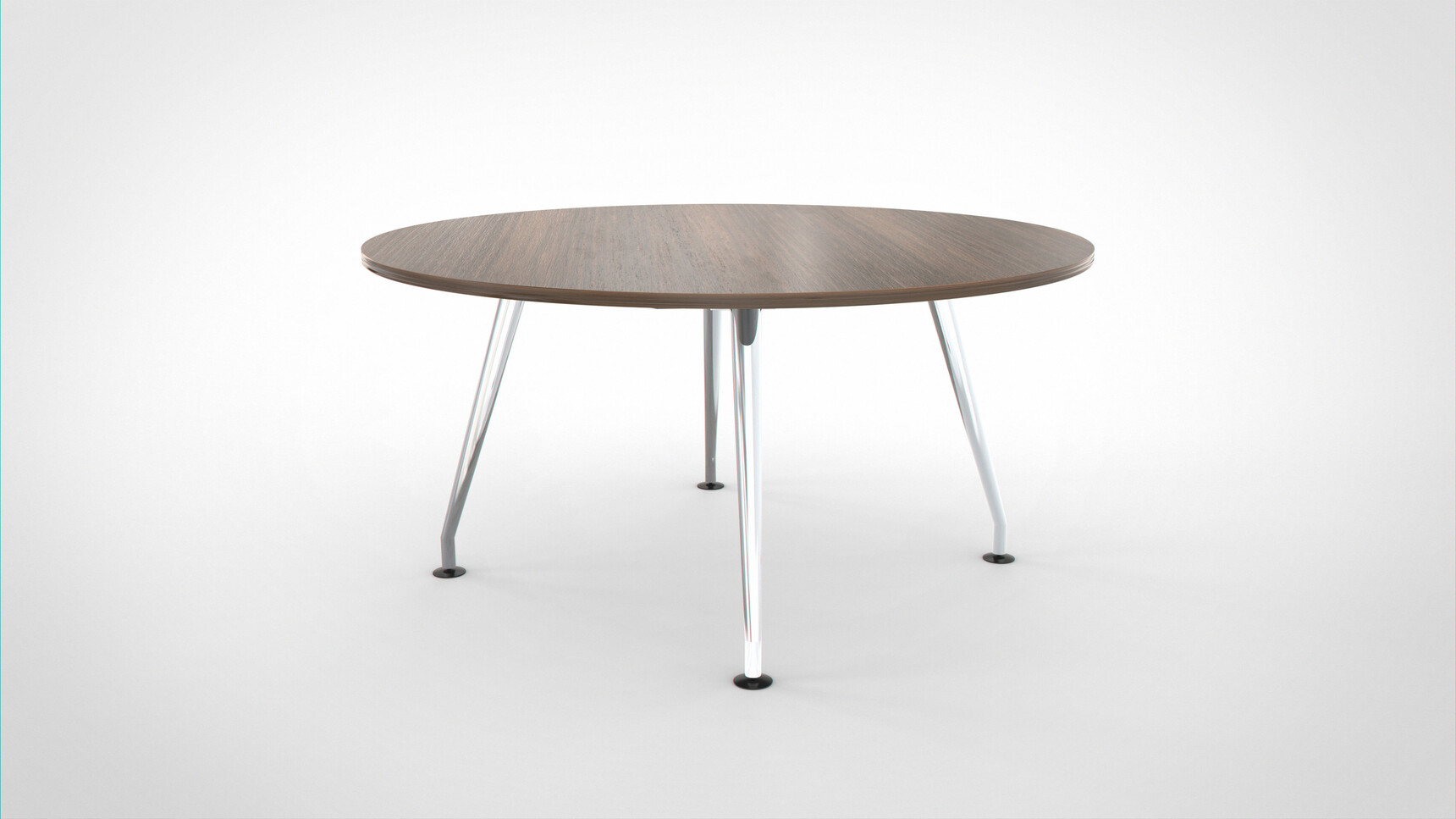 Workbench Eve Round Meeting Table Polished Legs Family Image