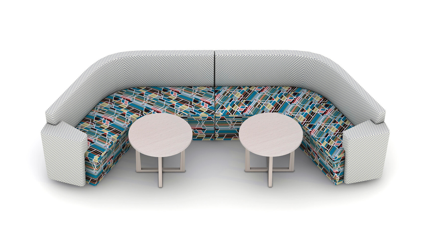Orangebox Away From The Desk 120 Degree Sofa Family Image
