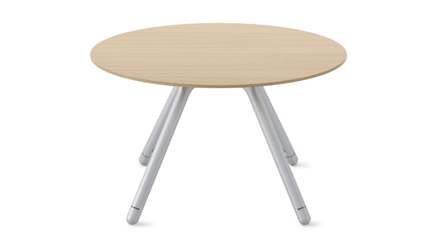 Coalesse Potrero415 Round Meeting Table Wood Top Painted Base Family Image