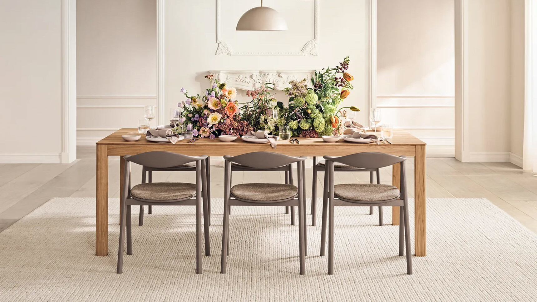 Bolia Six Swing Meeting Chair With Upholstered Seat In Office Setting