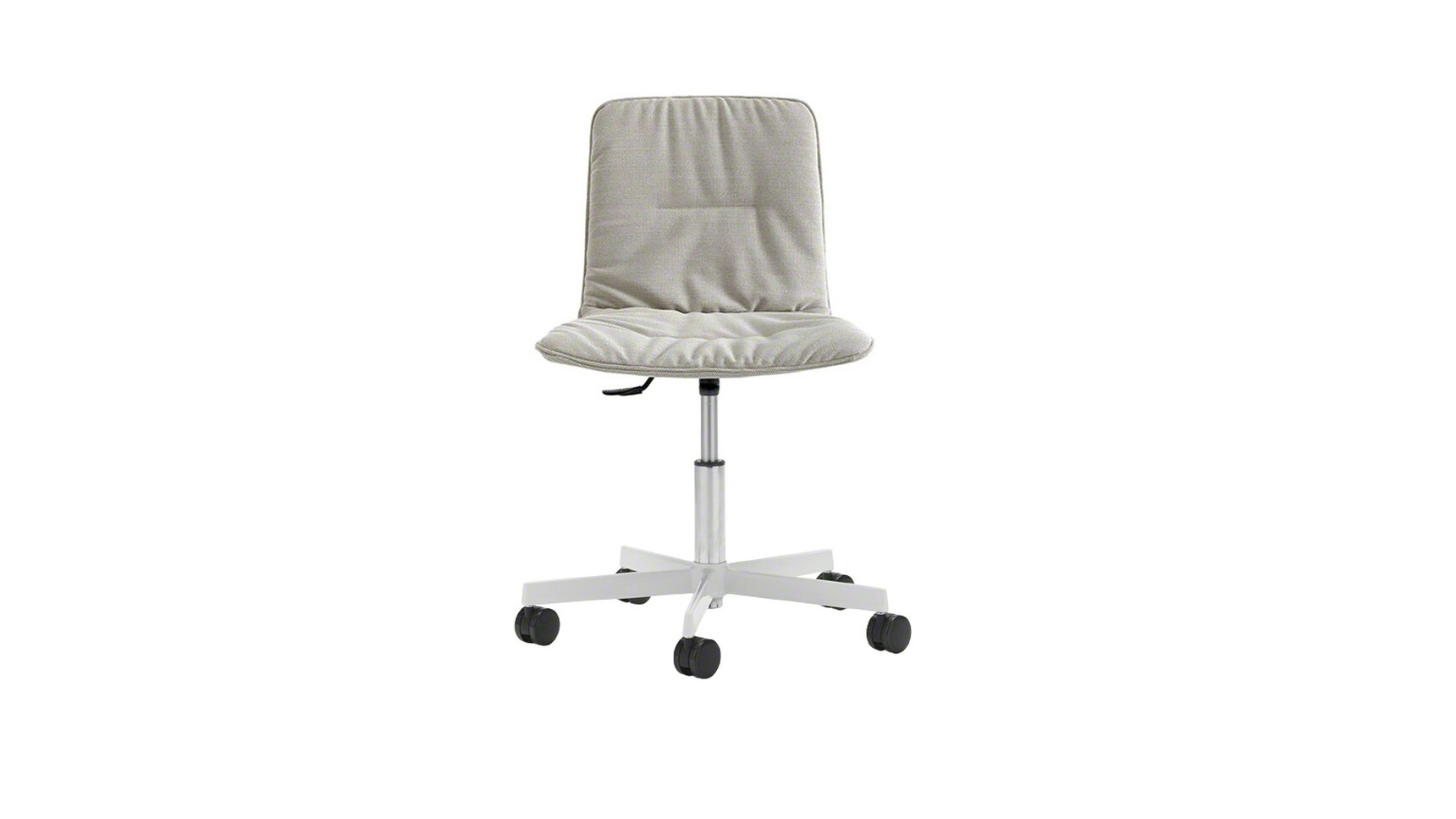 Viccarbe Klip Upholstered Meeting Chair With Five Star Base and Castors Family Image