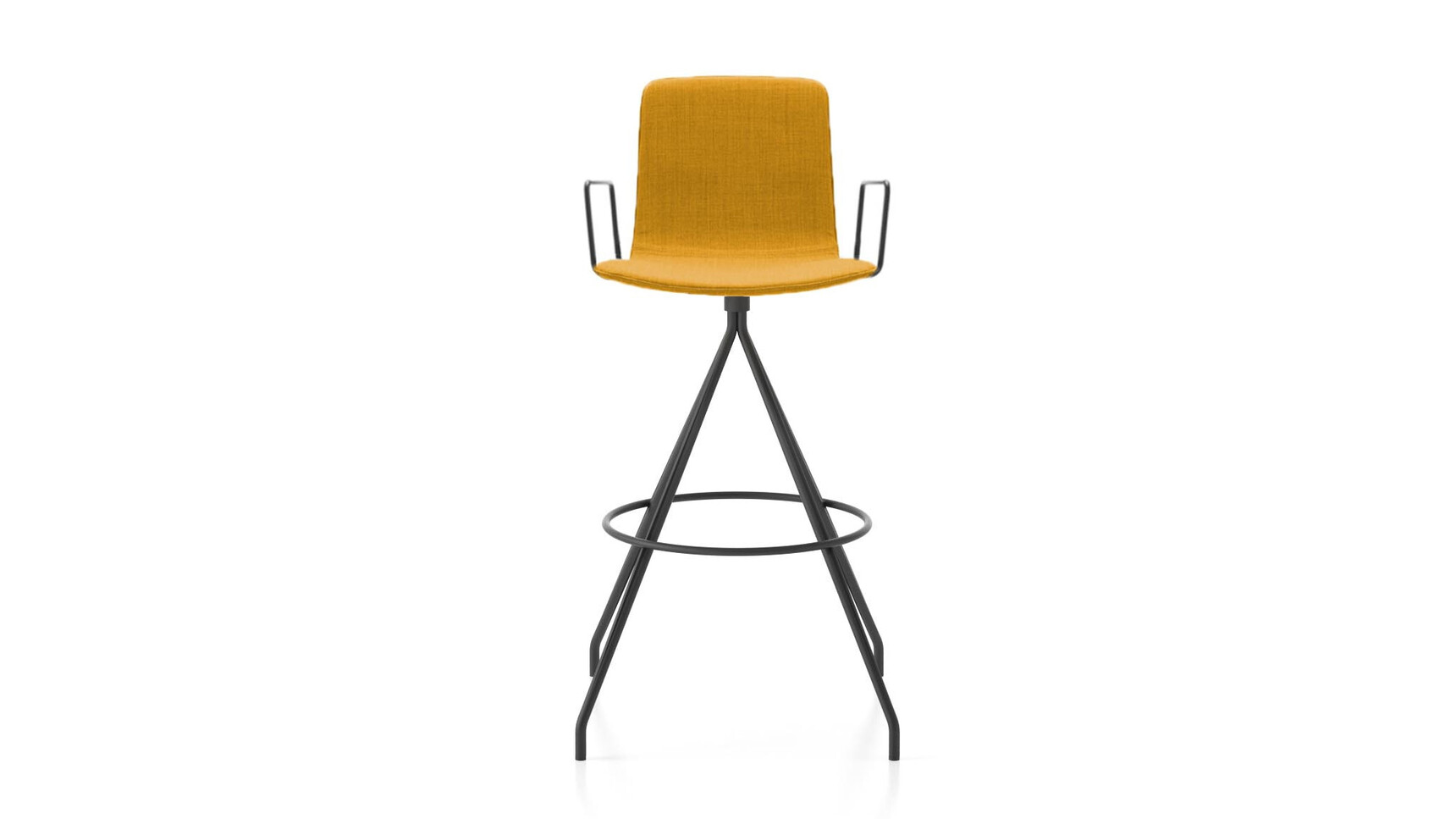 Viccarbe Klip Upholstered Bar Stool Smooth Family Image