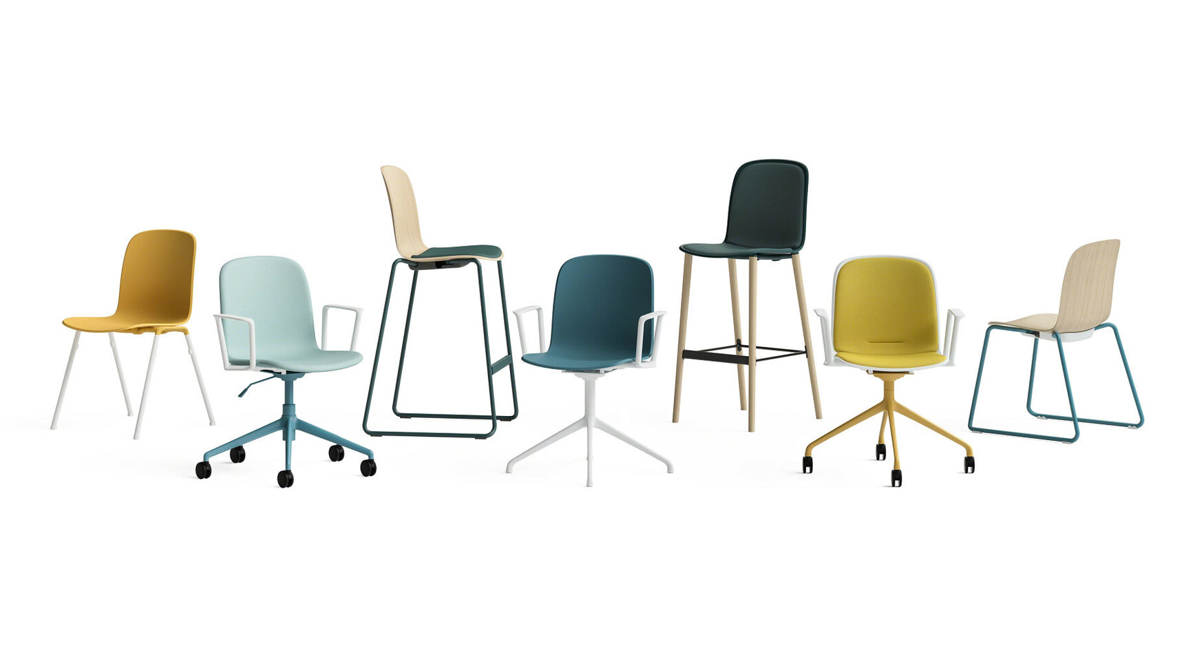 Steelcase Cavatina Meeting Chair Group Family Image
