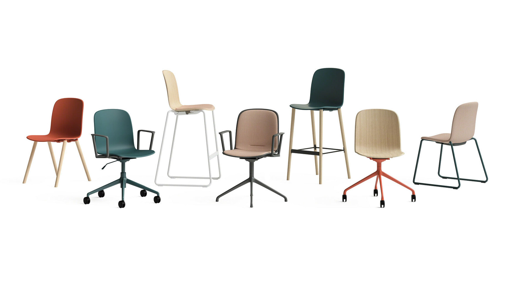 Steelcase Cavatina Meeting Chair Group Image
