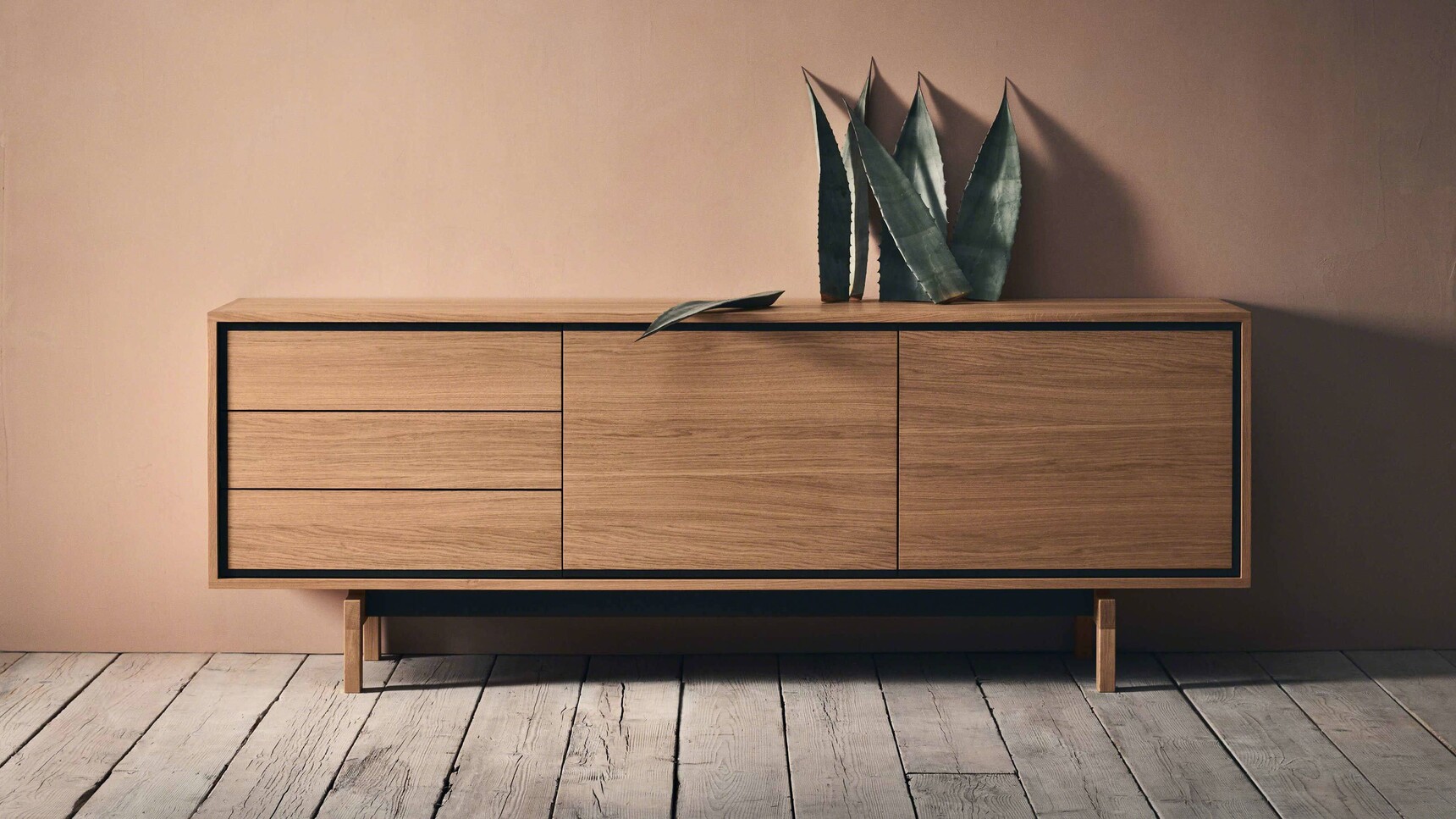 Bolia Floow Sideboard Large Oiled Oak Finish Family Image