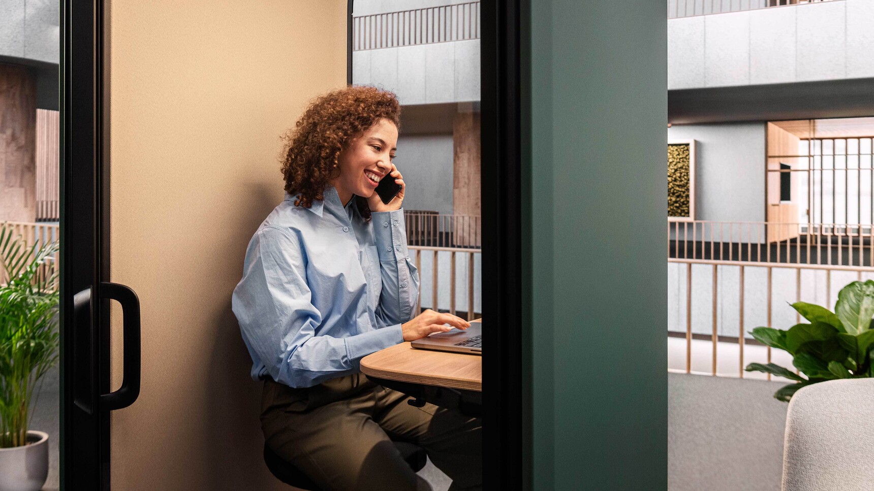 Framery One Compact Meeting Pod Detail Image