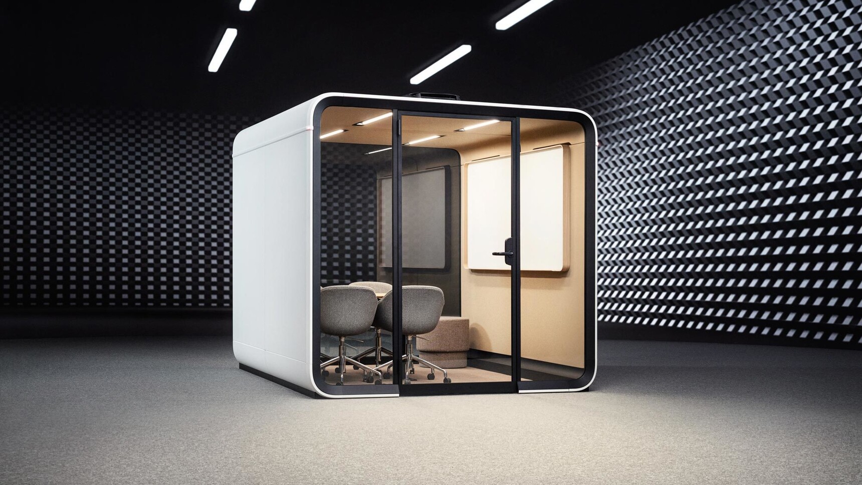 Framery Six Meeting Pod White Finish Family Image