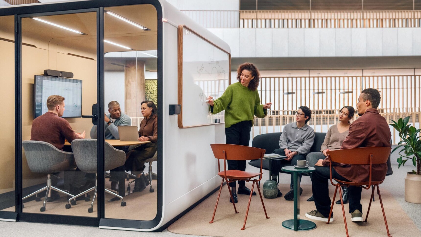 Framery Six Meeting Pod Finish Detail Image