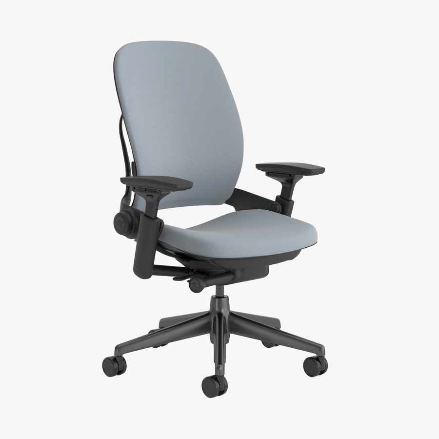Steelcase Leap V2 Upholstered Office Chair Fabric Hunts Office