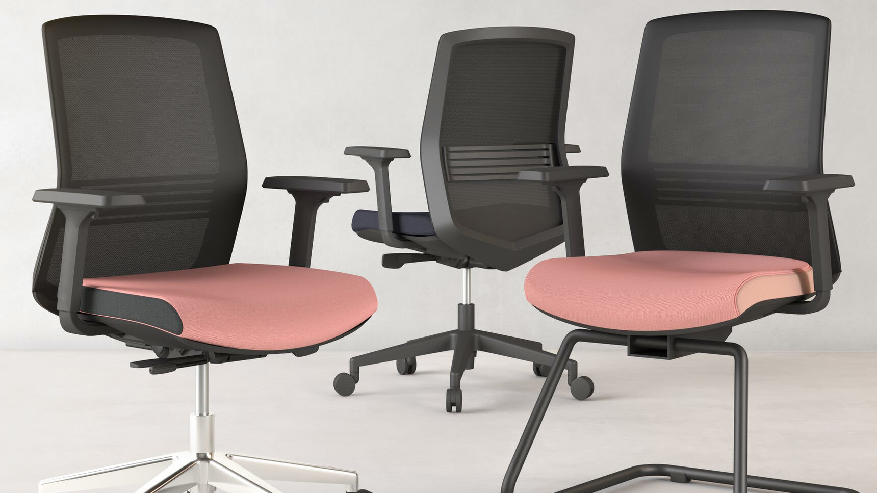 Elite Office Furniture Vida Mesh Back Office Chair Group Family Image