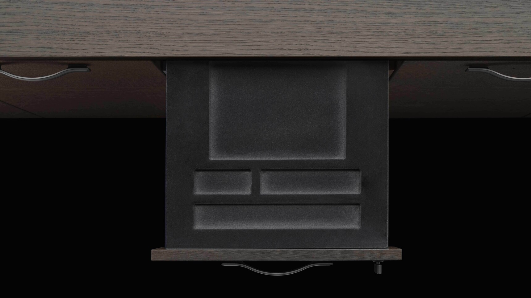 Bralco Eleva Credenza Storage Unit Drawer Extended Detail Image