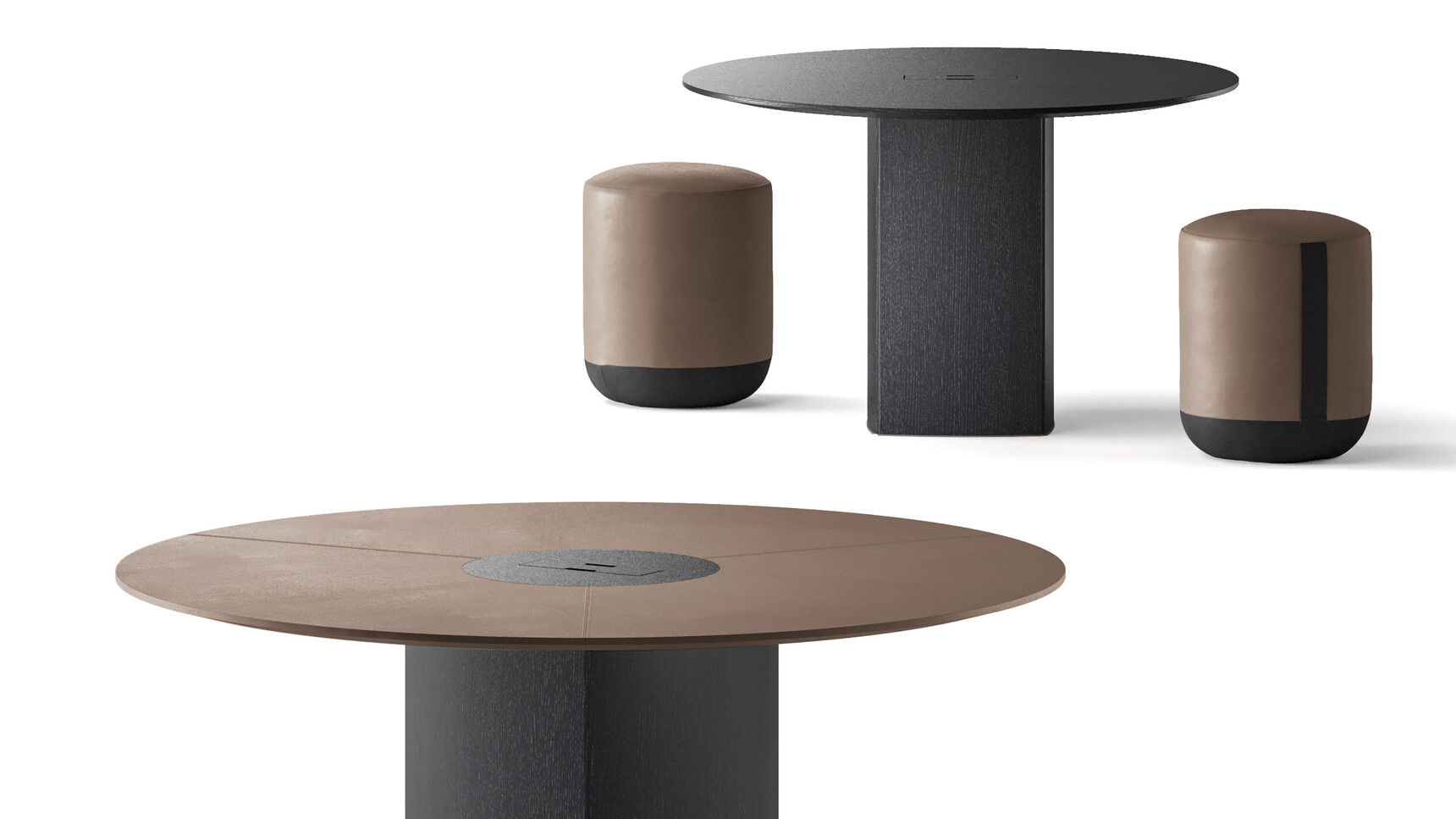 Bralco Trilo Round Meeting Tables Family Image