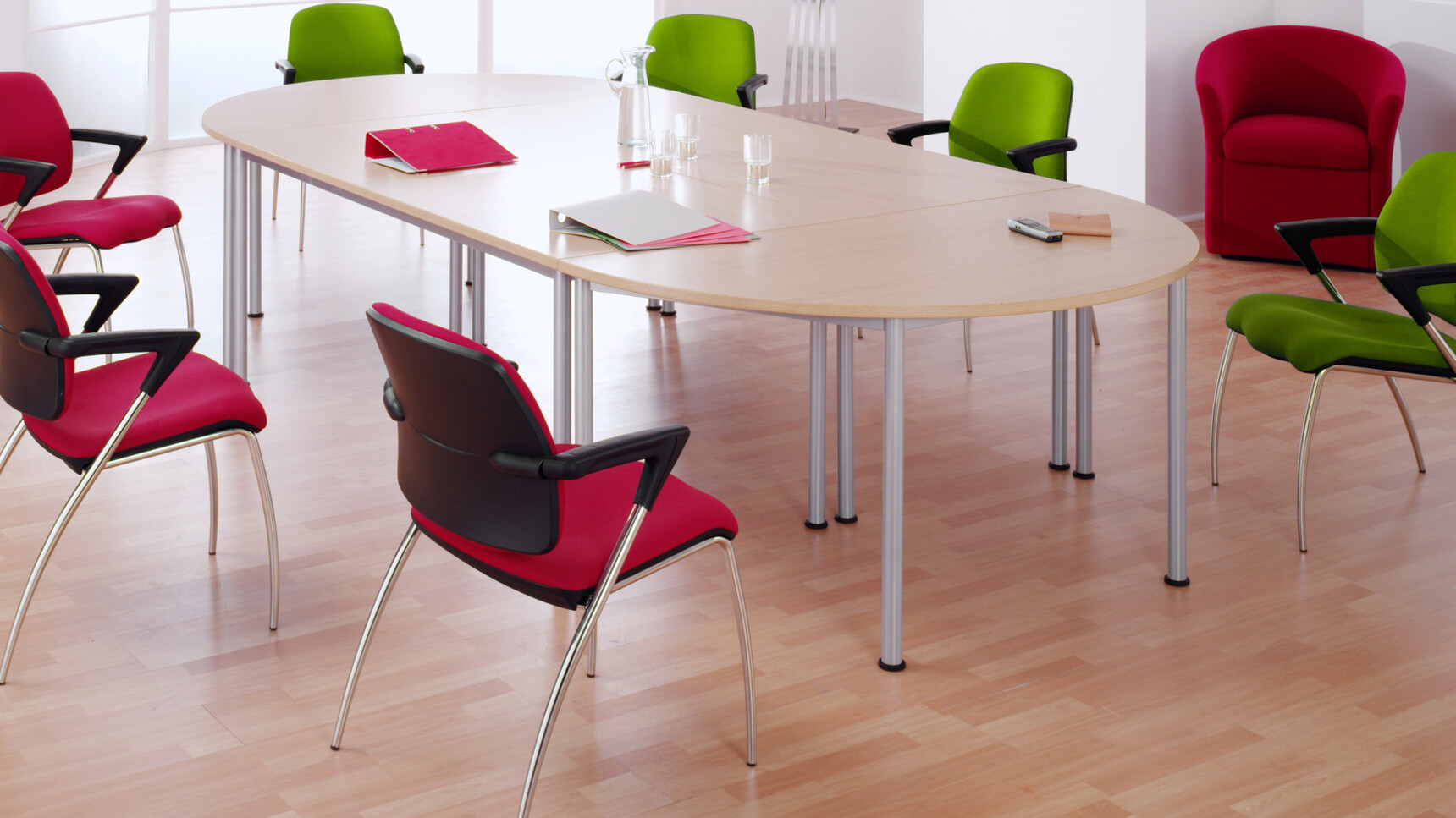 Elite Semi Circular Training Table Family1