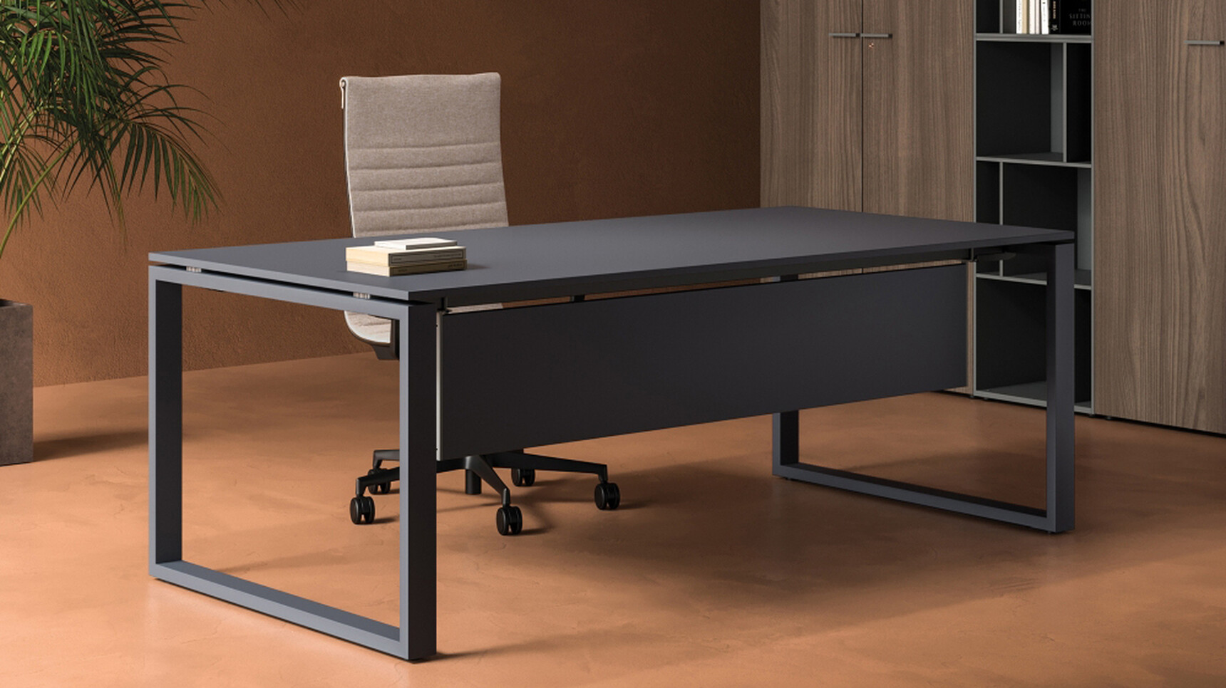 Bralco Loopy Office Desk In Office Environment