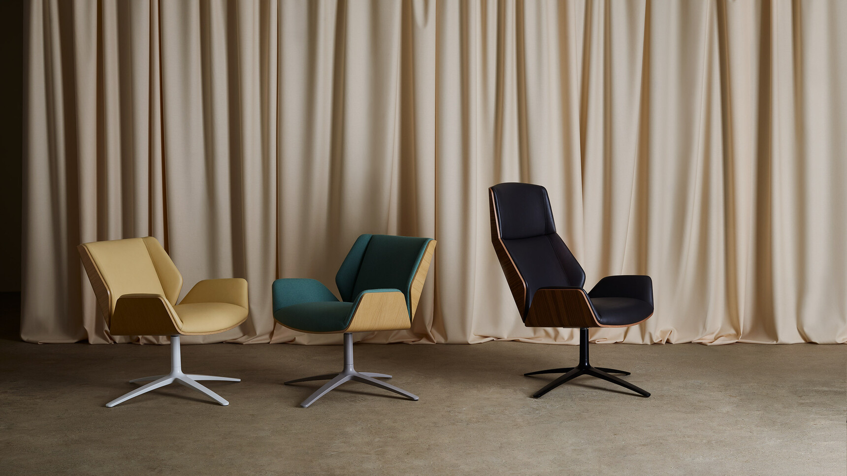 Boss Design Kruze Lounge Low Back Chairs With High Back Family Image