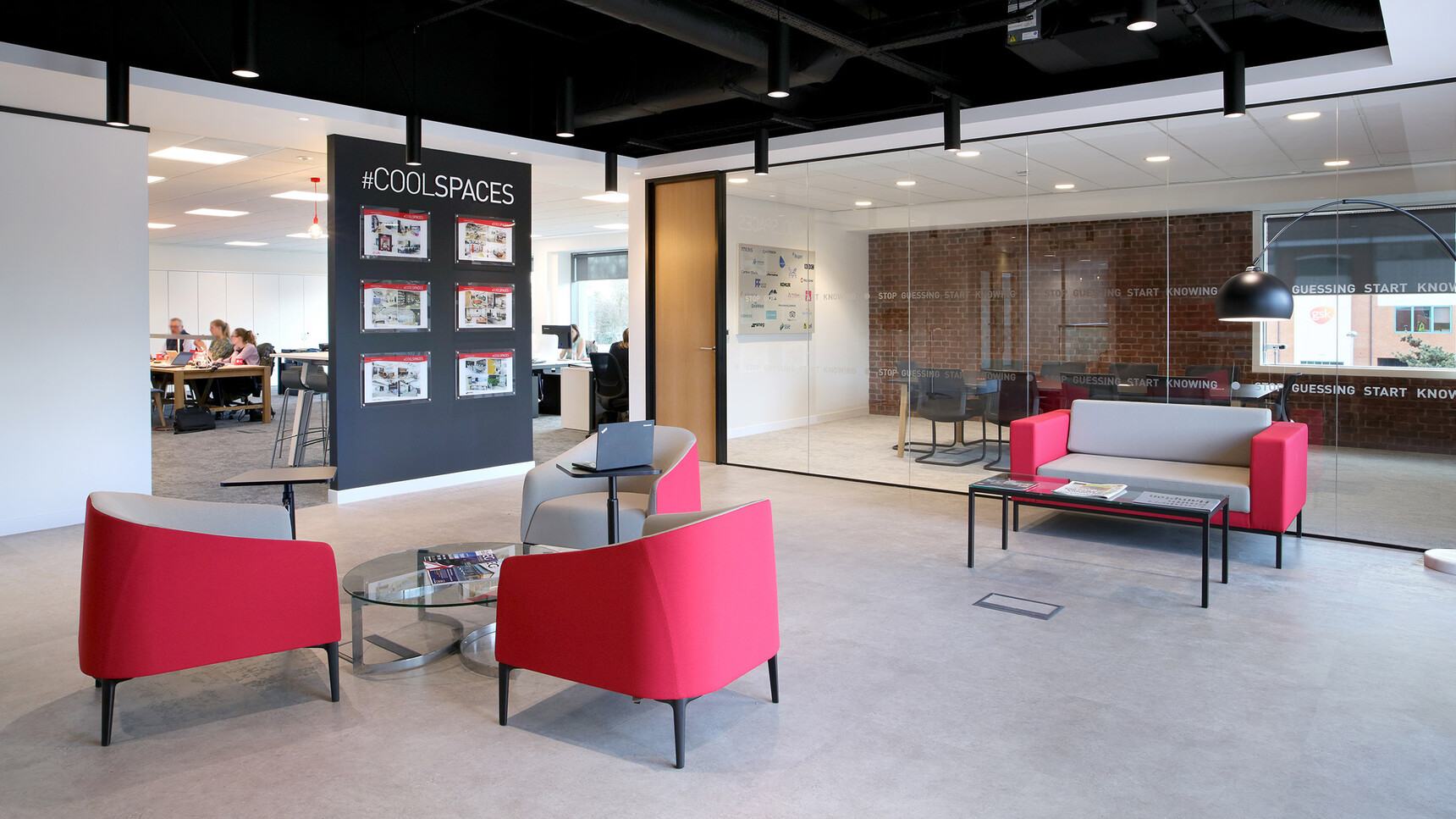 Boss Design Manta Armchairs In Office Setting