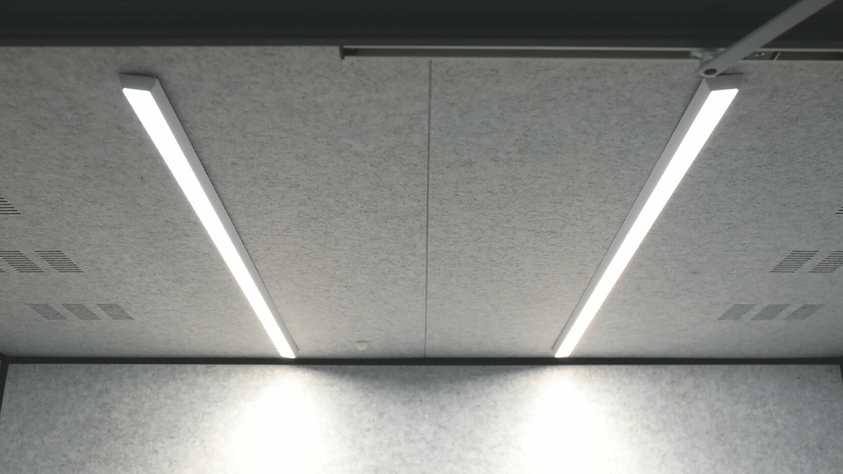 Elite Serene Open Meeting Pod Lighting Detail Image